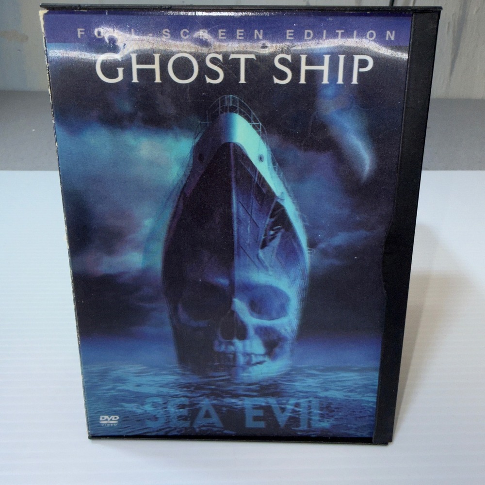 Ghost Ship DVD Full Screen Edition 2003 Horror Movie‎ Warner Bros R-Rated